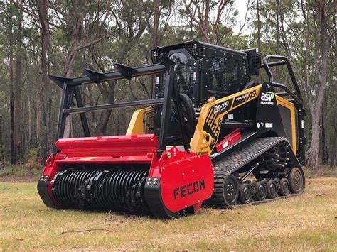 fecon mulching head for skid steer|best ctl for forestry mulching.